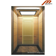 Ascenseur de passager de haute qualité avec l&#39;acier inoxydable de Drawbench de titane